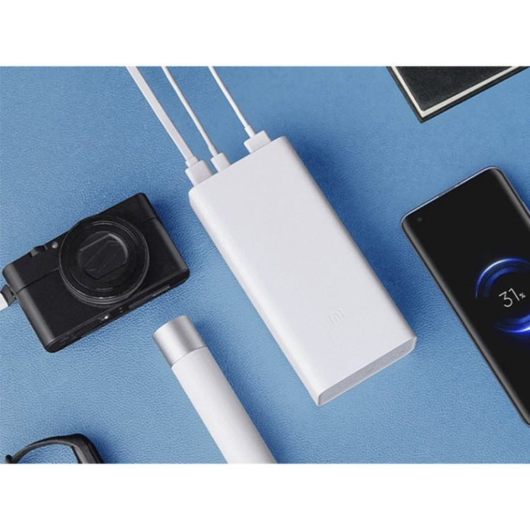 پاوربانک شیائومی مدل PB3018ZM ظرفیت 30000 اصل