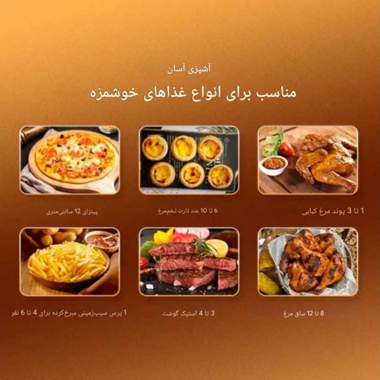 سرخکن بدون روغن اورایمو مدل 210N (5 لیتر)