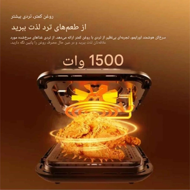 سرخکن بدون روغن اورایمو مدل 210N (5 لیتر)