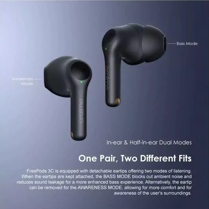 هدفون بیسیم اورایمو مدل Freepods 3c