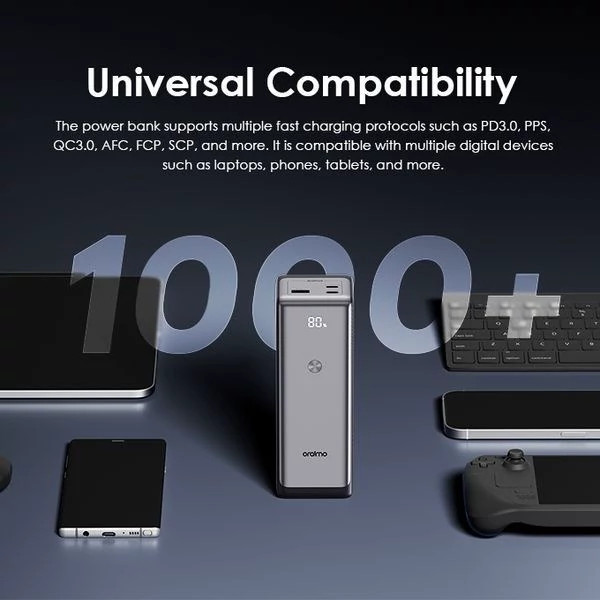 پاوربانک (27600) اورایمو (130) وات مدل PowerJet 130(727S)
