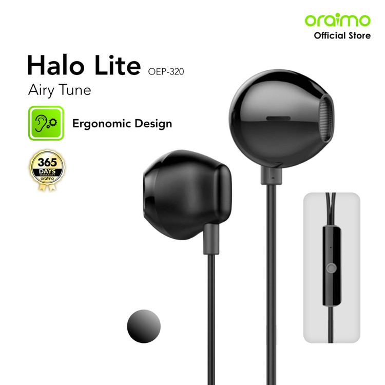 هندزفری سیمی اورایمو مدل Halo Lite (320)