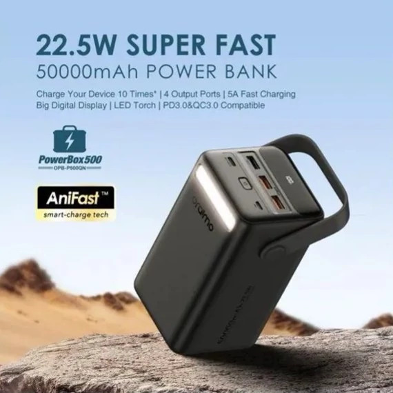پاور بانک 50000 اورایمو 22.5W مدل PowerBox(P500QN)