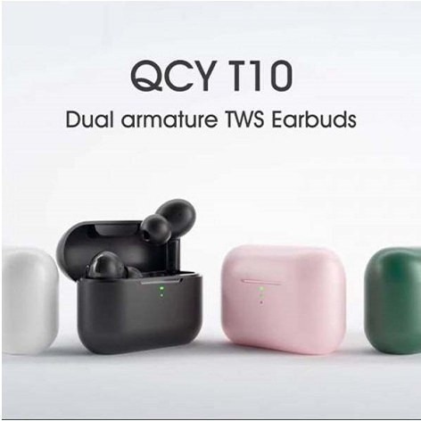 هدفون بلوتوثی شیائومی مدل QCY T10 Pro