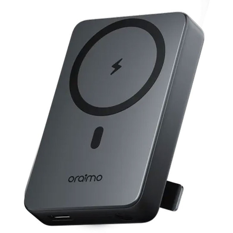 پاوربانک مگ سیف اورایمو مدل OPB-7102W ظرفیت ۱۰ هزار میلی آمپر ساعت ۲۲.۵ وات