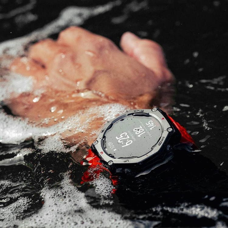 ساعت هوشمند شیائومی مدل Amazfit T-Rex 3 با نمایشگر AMOLED و بند سیلیکونی