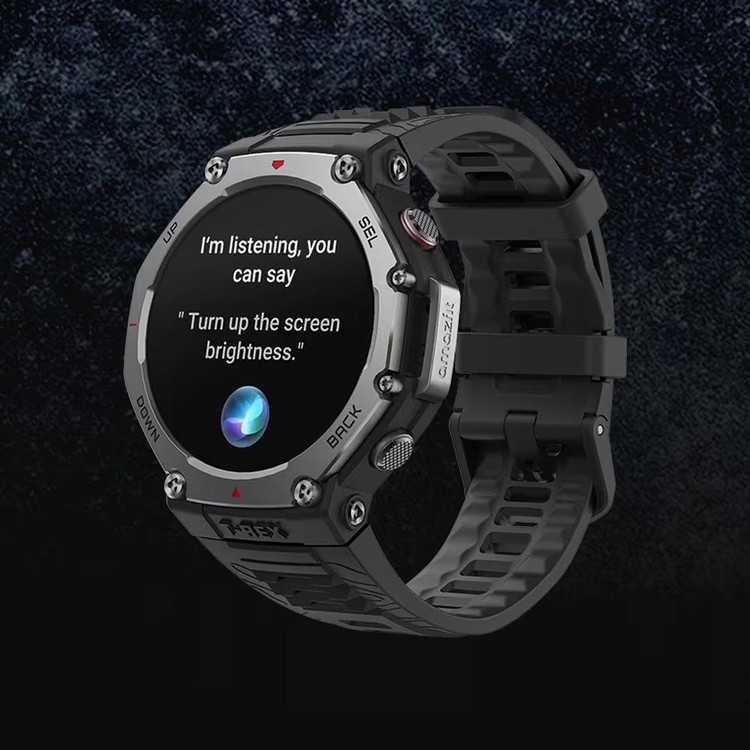 ساعت هوشمند شیائومی مدل Amazfit T-Rex 3 با نمایشگر AMOLED و بند سیلیکونی