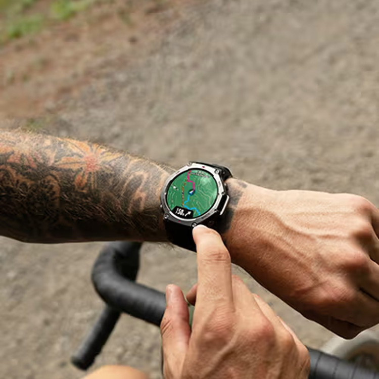 ساعت هوشمند شیائومی مدل Amazfit T-Rex 3 با نمایشگر AMOLED و بند سیلیکونی