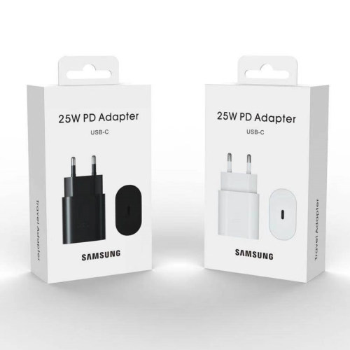 شارژر سامسونگ مدل EP-TA800NWEGWW توان 25 وات دو پین اصل