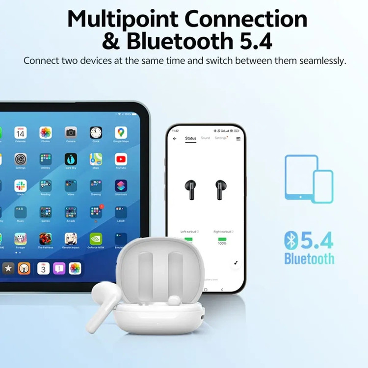 هدفون بی سیم شیائومی کیو سی وای مدل Ailybuds E10