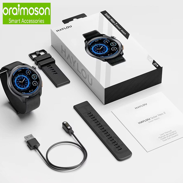 ساعت هوشمند هایلو مدل Solar Neo 2 با نمایشگر AMOLED