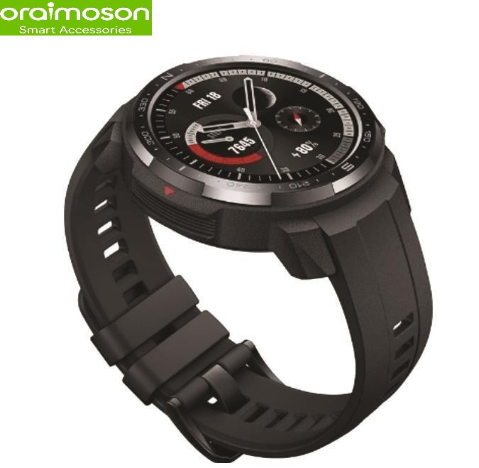 ساعت هوشمند میبرو مدل GS Pro با بدنه استیل و نمایشگر AMOLED