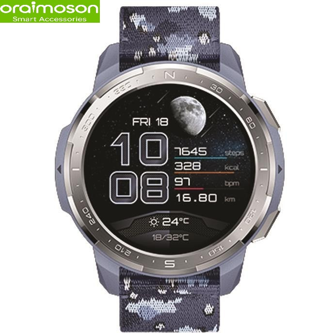 ساعت هوشمند میبرو مدل GS Pro با بدنه استیل و نمایشگر AMOLED