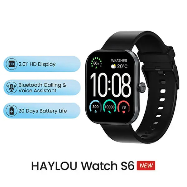 ساعت هوشمند هایلو مدل Watch S6