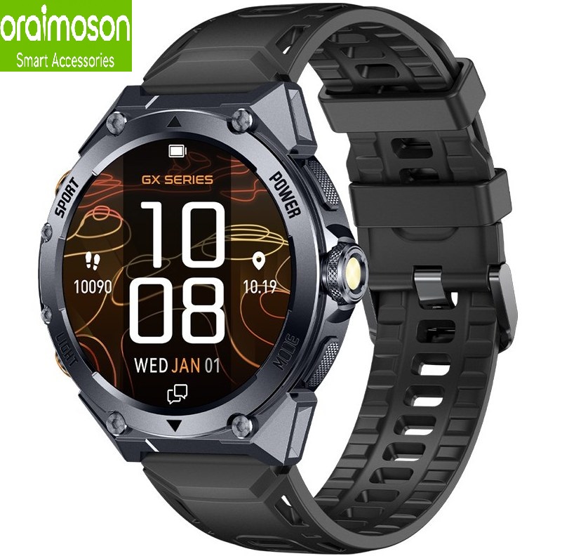 ساعت هوشمند گلوریمی مدل GX Running با صفحه AMOLED و بند سیلیکونی