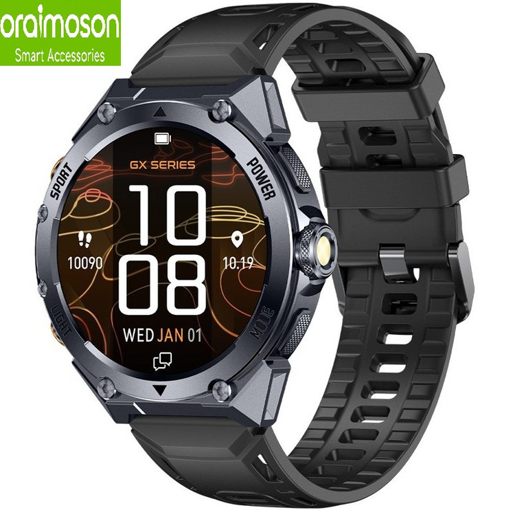 ساعت هوشمند گلوریمی مدل GX Running با صفحه AMOLED و بند سیلیکونی