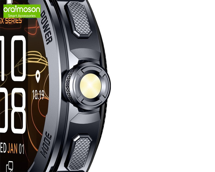 ساعت هوشمند گلوریمی مدل GX Running با صفحه AMOLED و بند سیلیکونی
