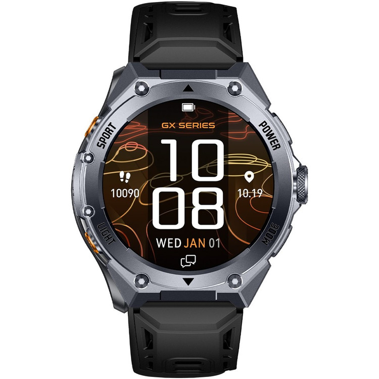 ساعت هوشمند گلوریمی مدل GX Running با صفحه AMOLED و بند سیلیکونی