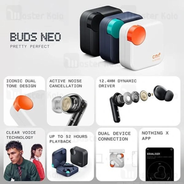 هدفون بی سیم ناتینگ مدل CMF Buds Neo
